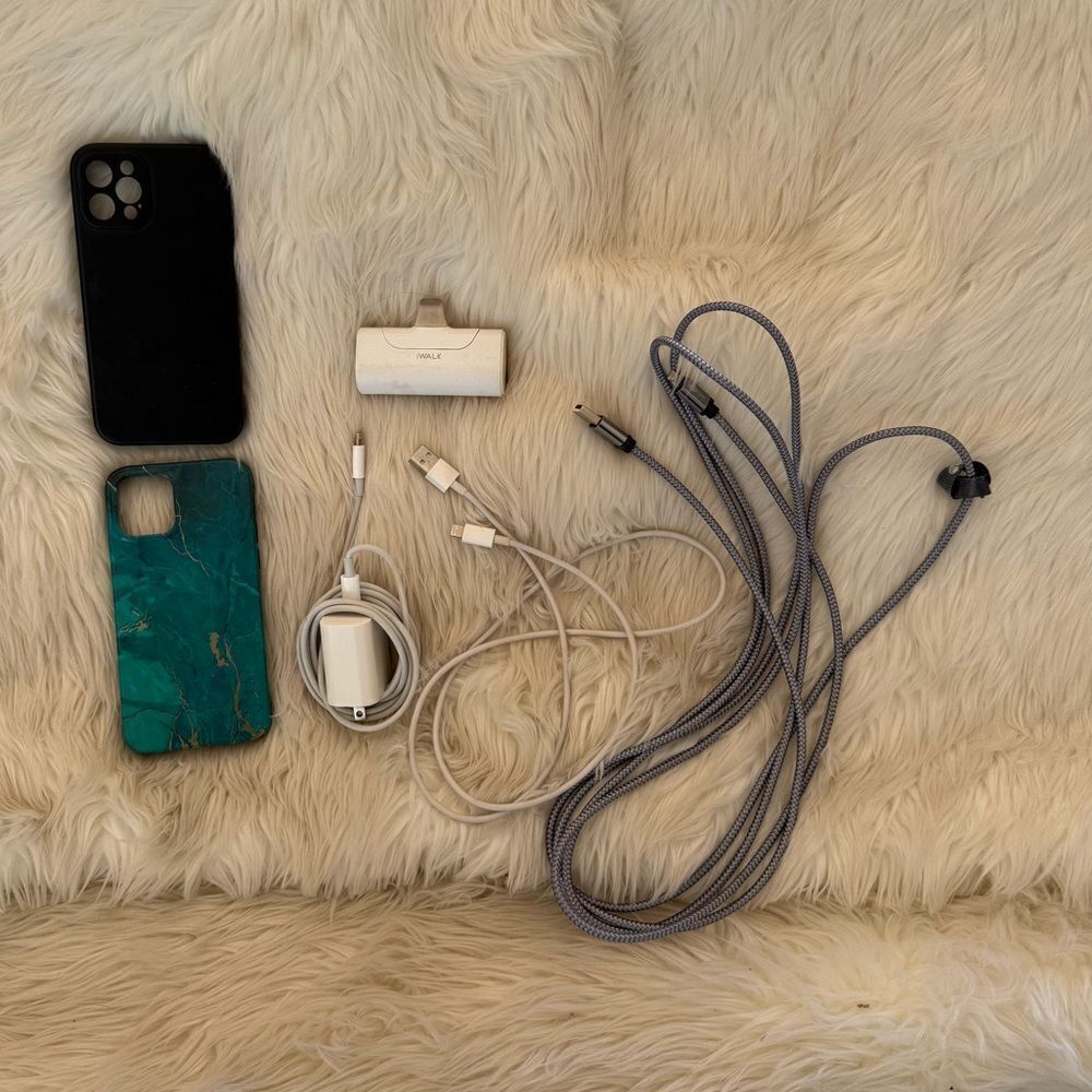 iPhone chargers and accessories